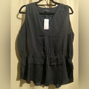 Banana Republic Black Sleeveless Top